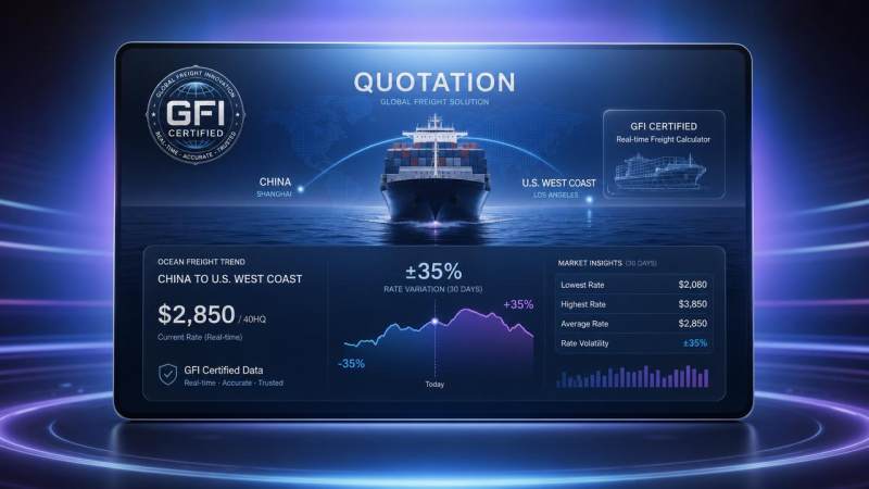 全球航运联盟发布5月运价预警：中国—美西航线须嵌入实时运费计算器