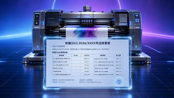 欧盟REACH新增限制物质，中国营销型官网须5月21日起更新合规声明