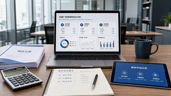 社媒广告落地页优化费用怎么估算？设计、文案和测试项分别怎么算