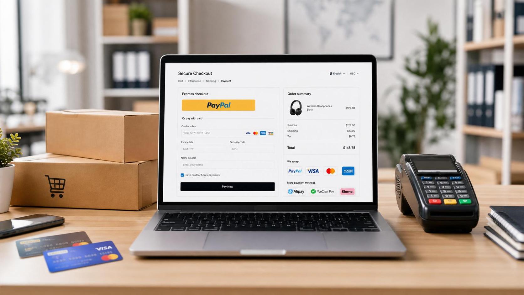 跨境电商独立站建设收款怎么配？PayPal、信用卡与本地支付选择指南