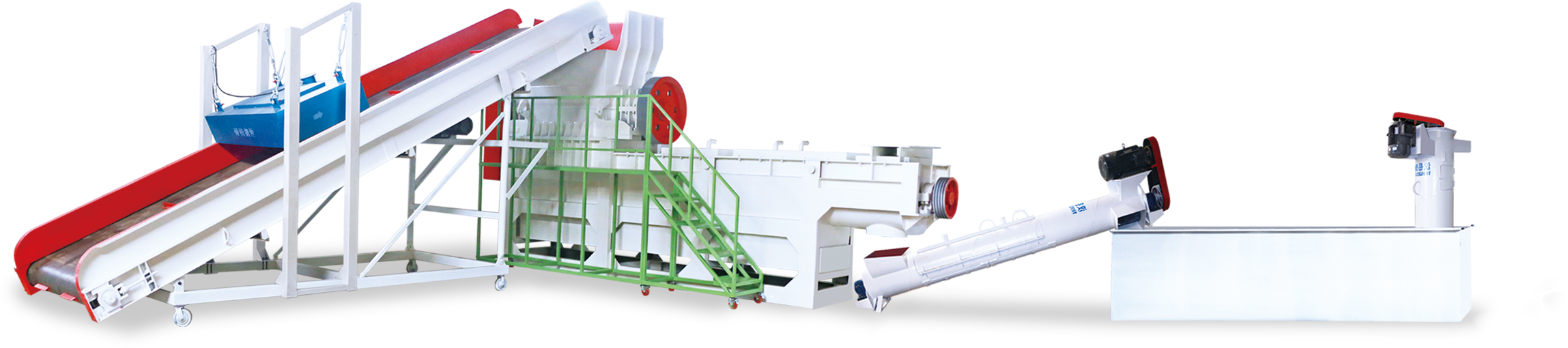 塑料粉碎清洗組（噸包編織袋）