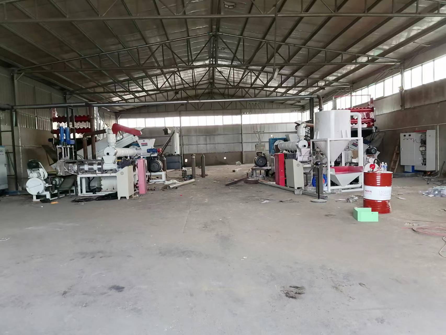 江西編織袋一拖二造粒生產(chǎn)線