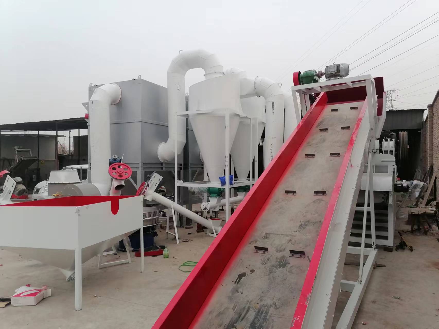 寧夏飼料袋干式破碎線