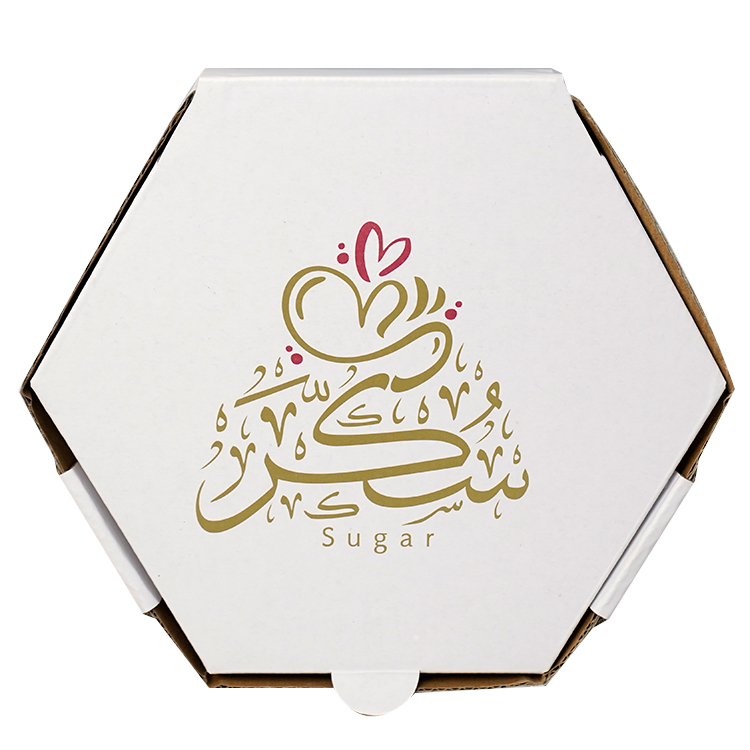 披萨盒(哑光膜，正六边形）