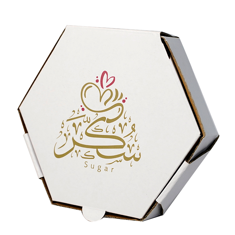 披萨盒(哑光膜，正六边形）