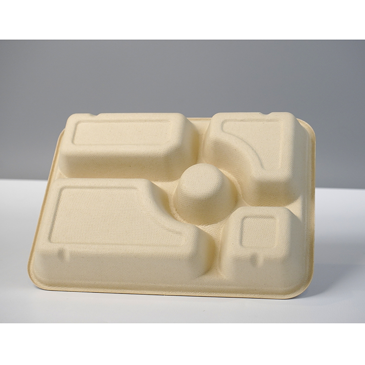 大五格本色分体餐盒