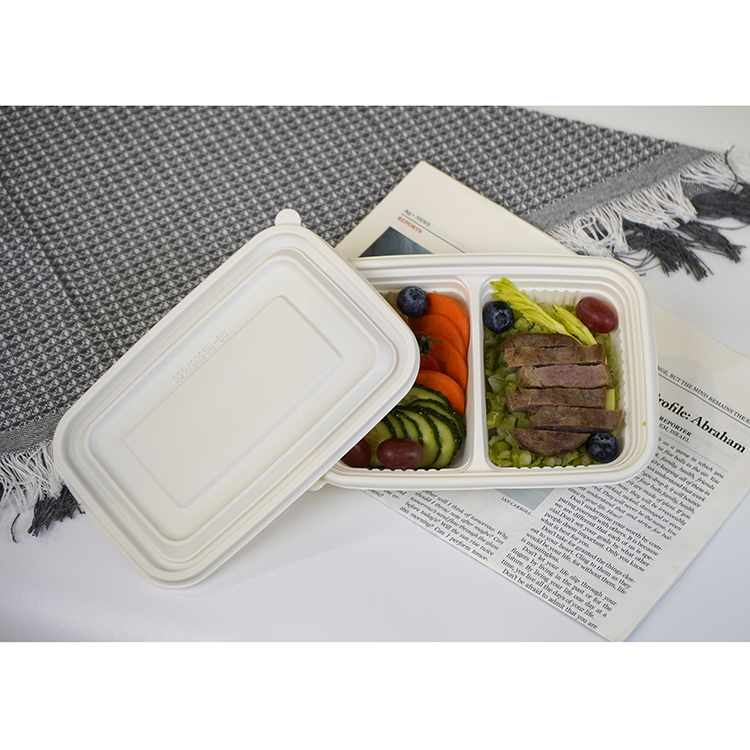 方形餐盒雙格