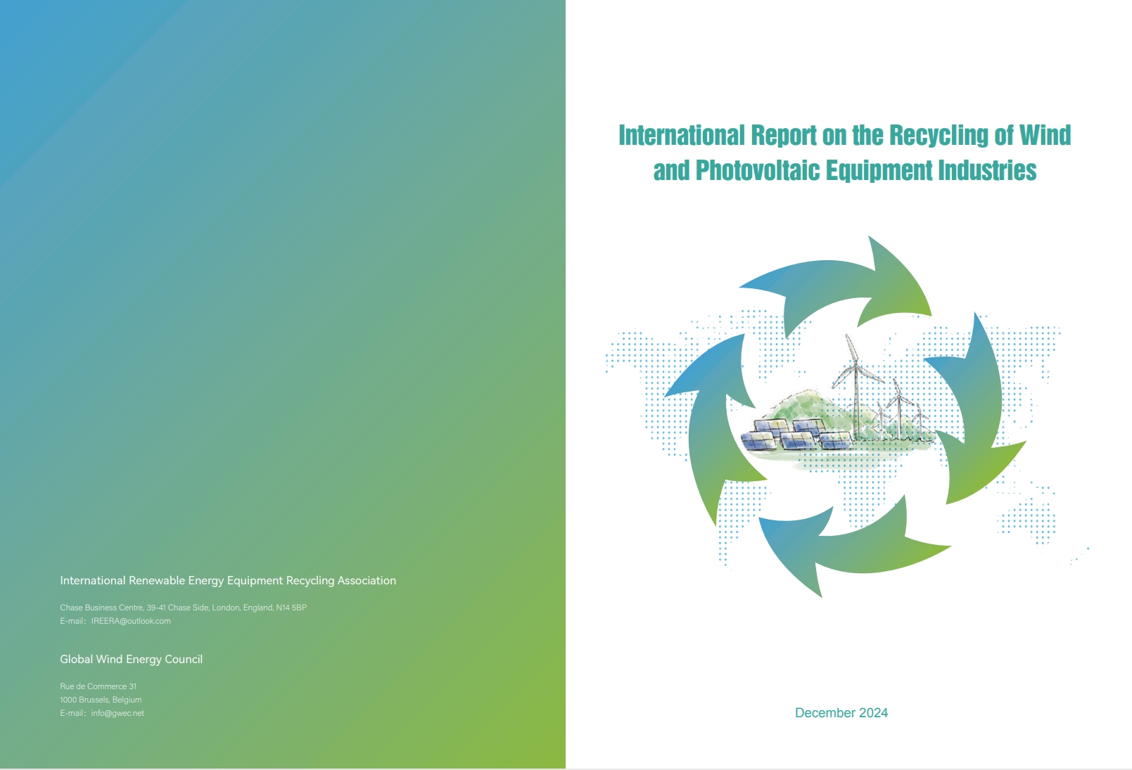 RESOLAR was highlighted in the "International Wind Power and Photovoltaic Equipment Recycling Industry Development Report" released by the International Renewable Energy Equipment Recycling Association RESOLAR was highlighted in the "International Wind Power and Photovoltaic Equipment Recycling Industry Development Report" released by the International Renewable Energy Equipment Recycling Association