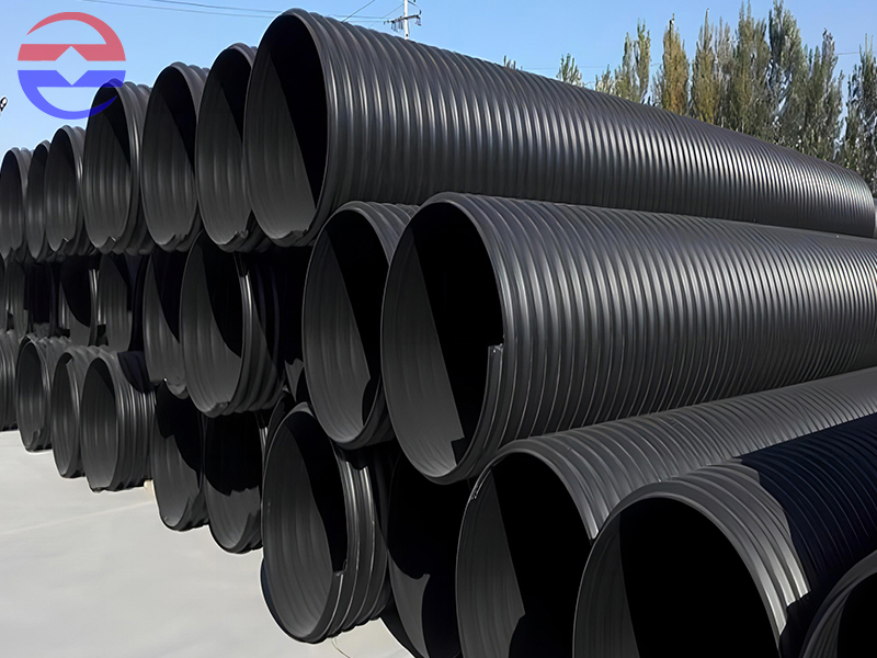 HDPE钢带增强螺旋波纹管