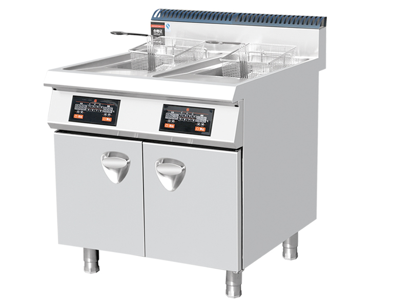 电磁双缸油炸炉