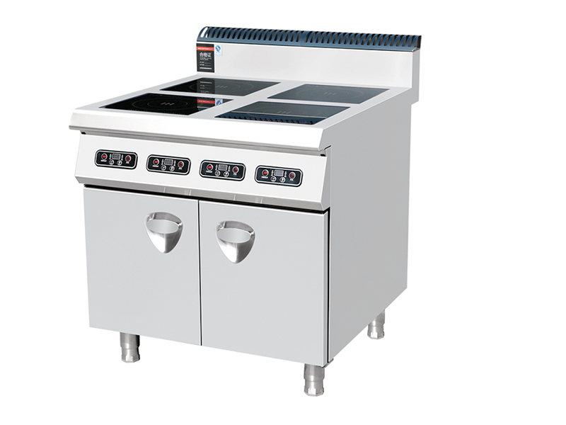 电磁四头煲仔炉