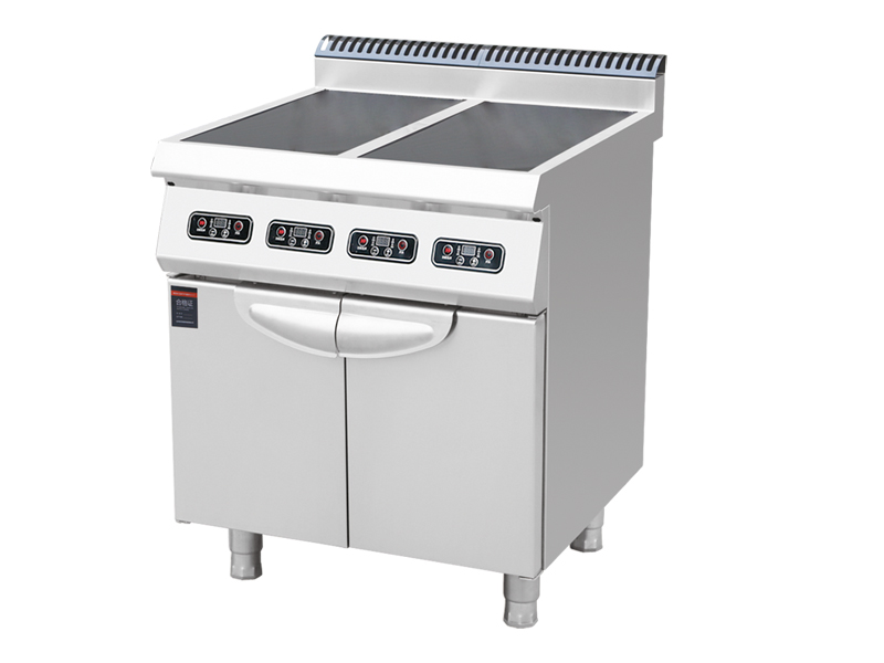 电磁四头煲仔炉