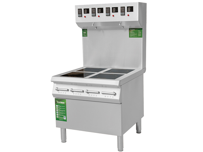 电磁四头红外线温控平头炉