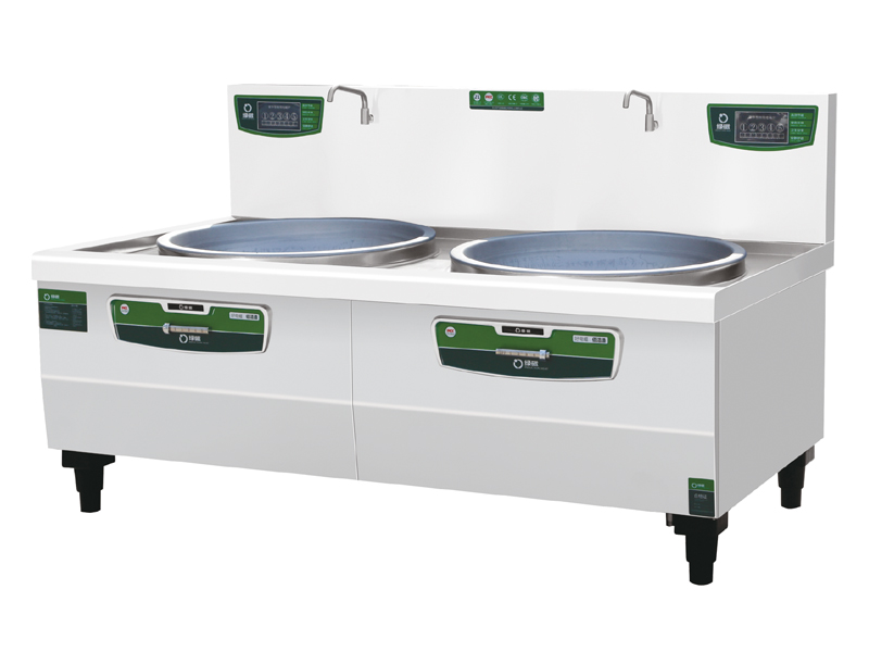 绿磁双头大锅电磁炉