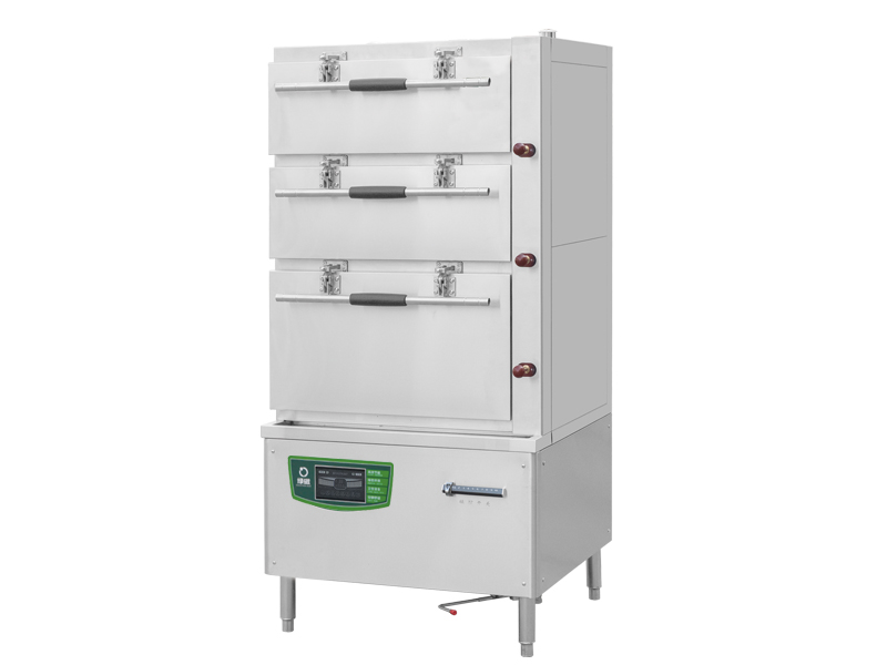 电磁三门海鲜蒸柜