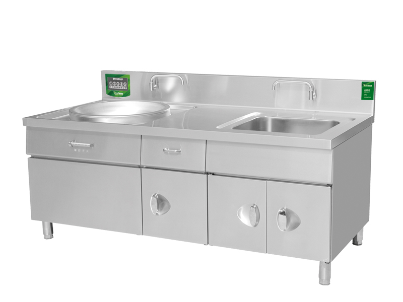 电磁单600大锅单水池