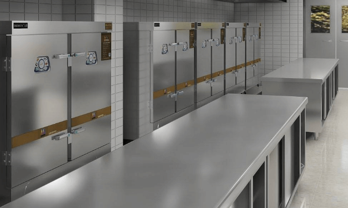 中央厨房设备划分为为五大区域