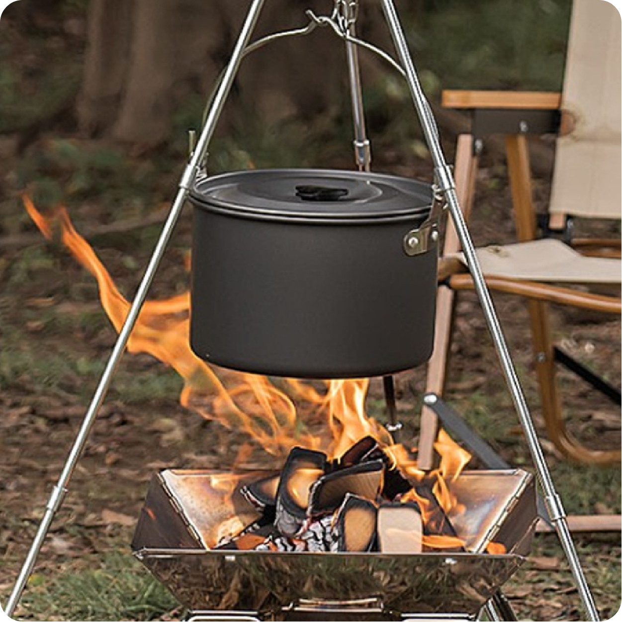 焚火台烤架
