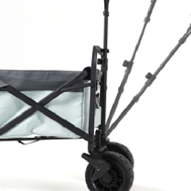 马卡龙蓝灰露营车