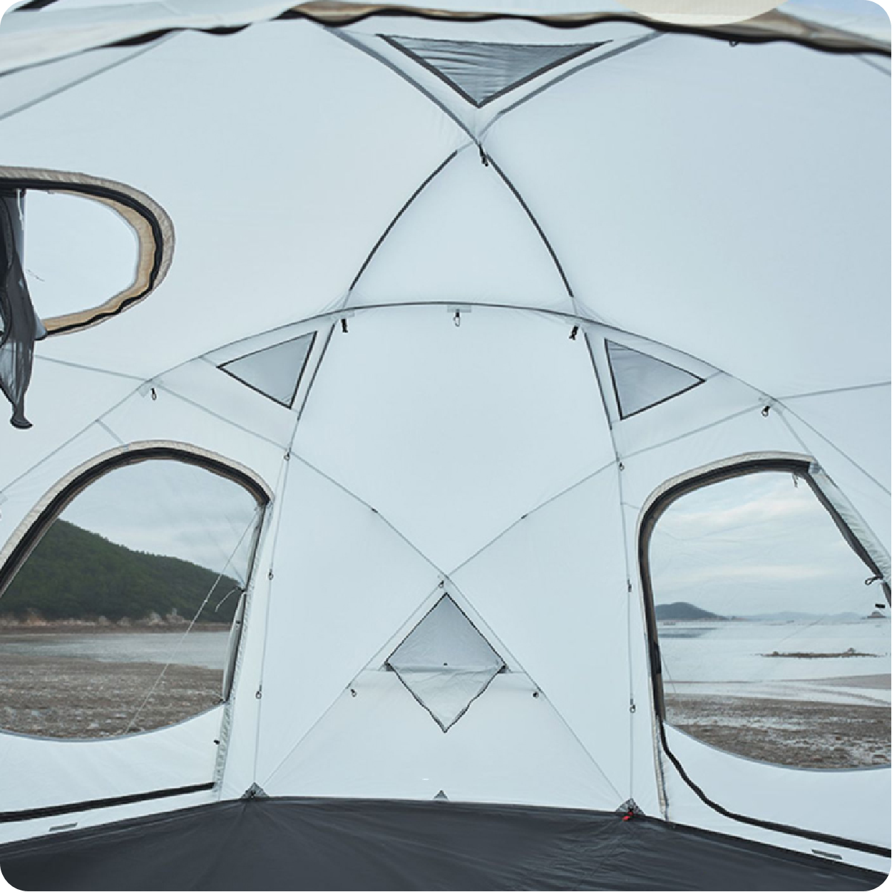 星月 半球形帐篷