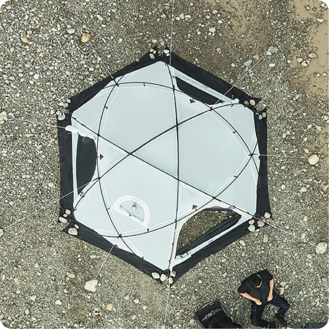 星月 半球形帐篷