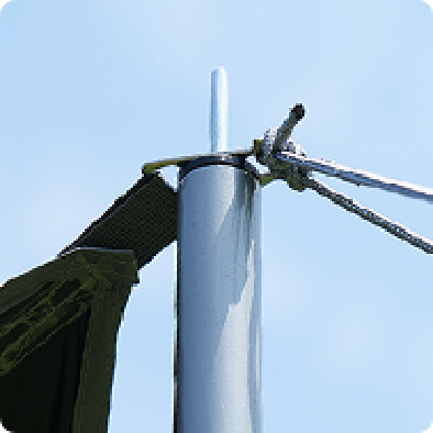 六角蝶形黑胶天幕