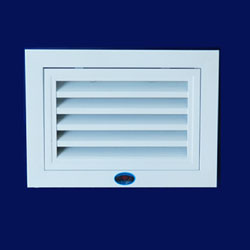 门铰形细叶回风口