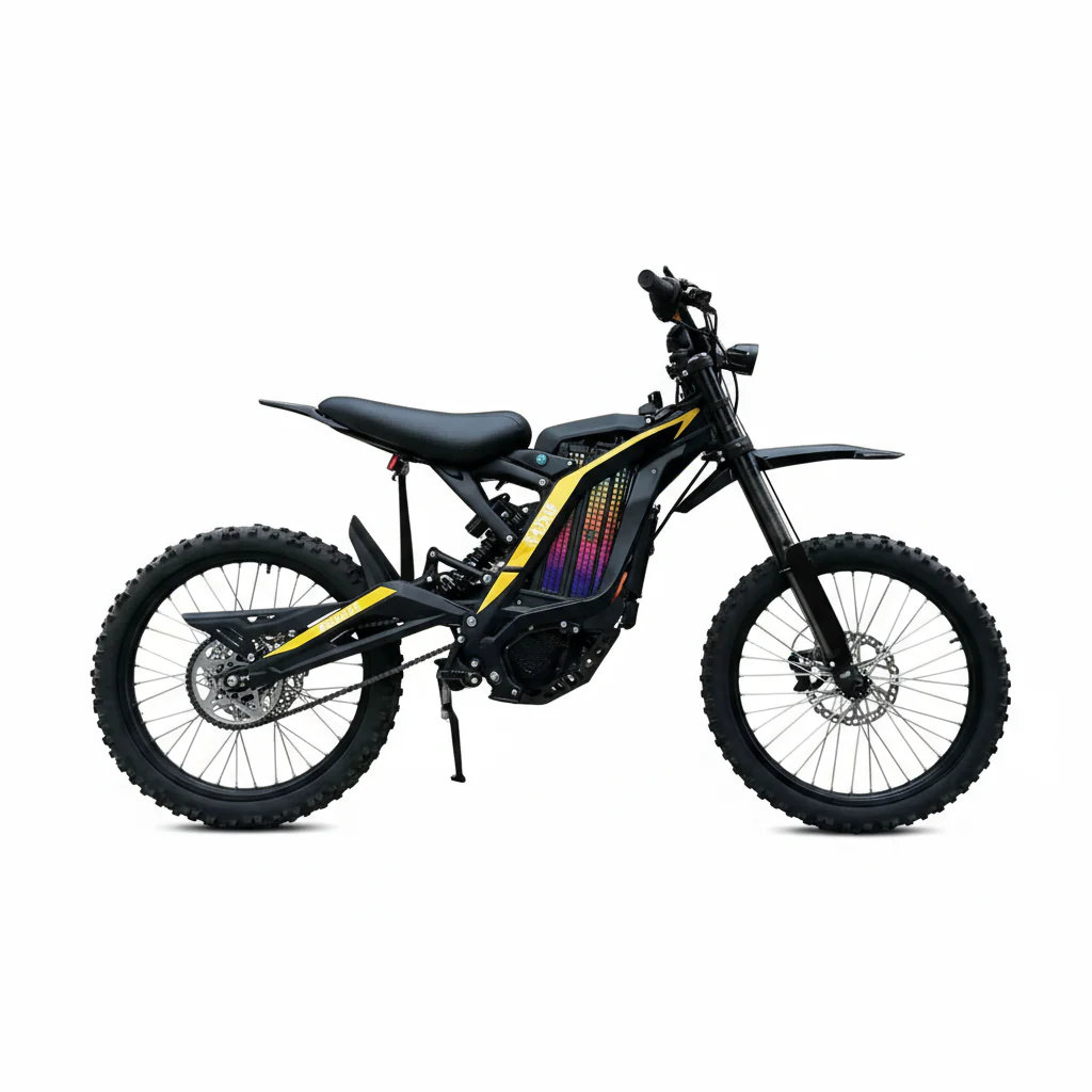 72V 4KW Middle Hub Natkie N1 All-Terrain Electric Motorcycle1