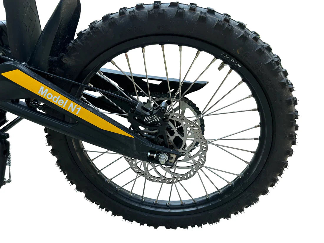 72V 4KW Middle Hub Natkie N1 All-Terrain Electric Motorcycle3