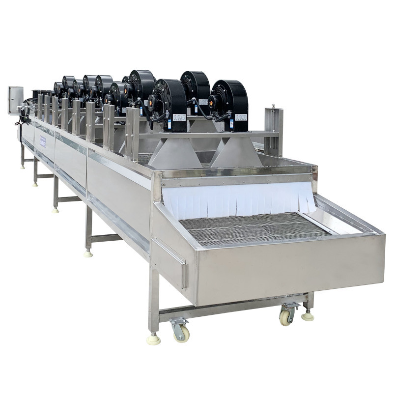 全自动翻转风干机-包装袋食品蔬菜清洗风干设备