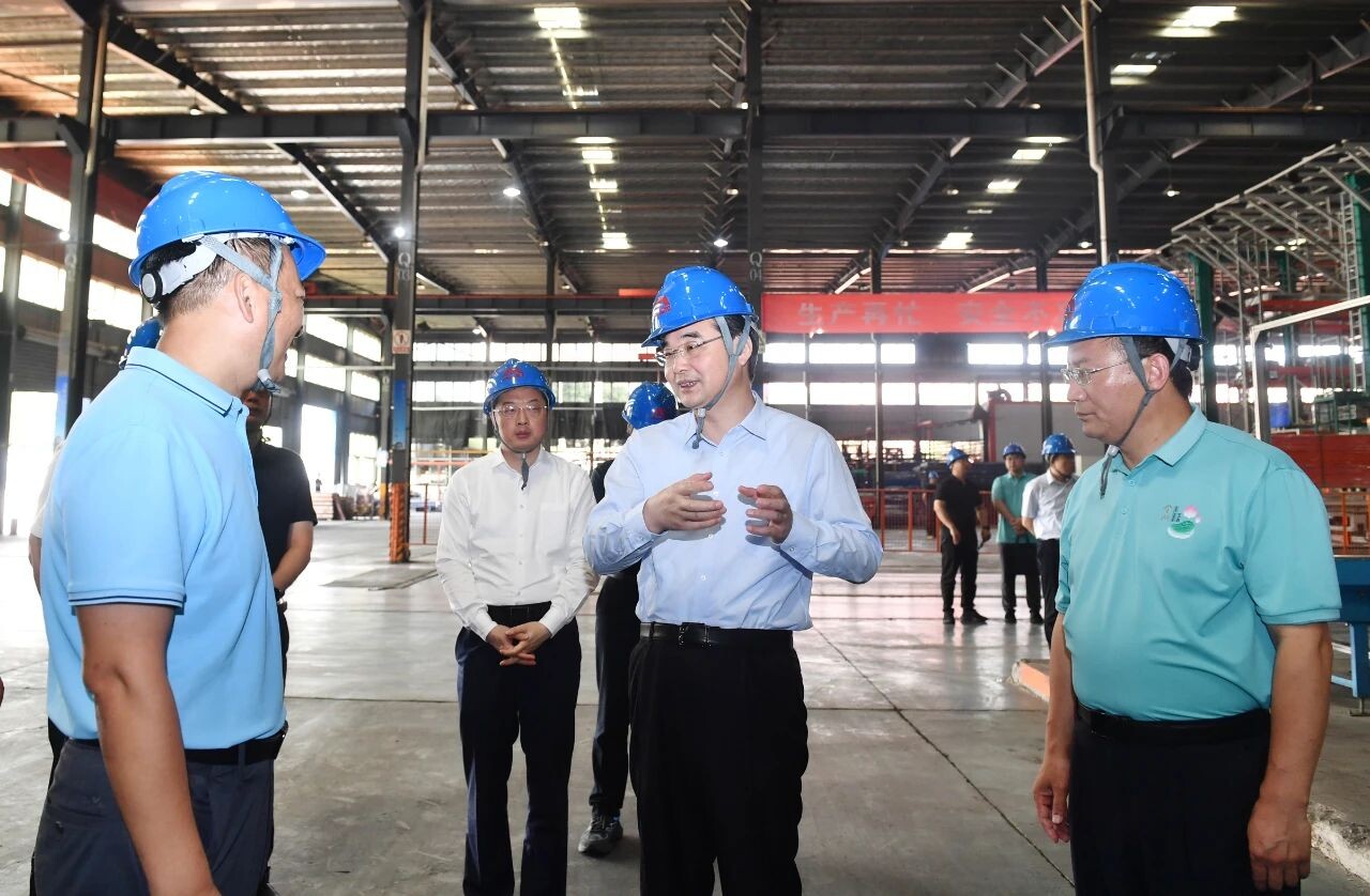 市委書記史志軍蒞臨正貿(mào)智能工廠考察調(diào)研