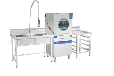 可透视工程款揭盖式洗碗机