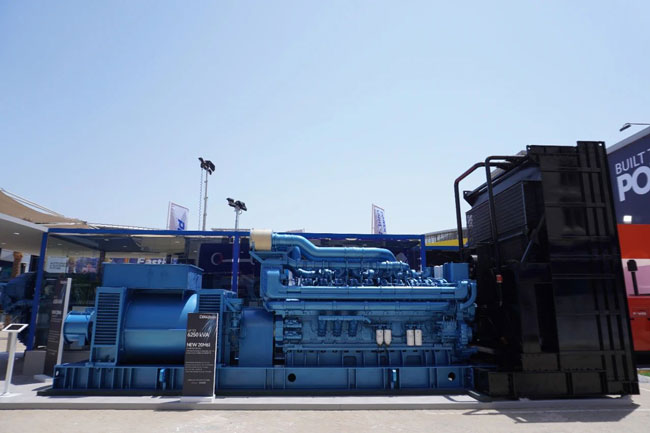 潍柴全球首款5MW高速发电机组亮相亚洲顶级数据中心展 潍柴全球首款5MW高速发电机组亮相亚洲顶级数据中心展