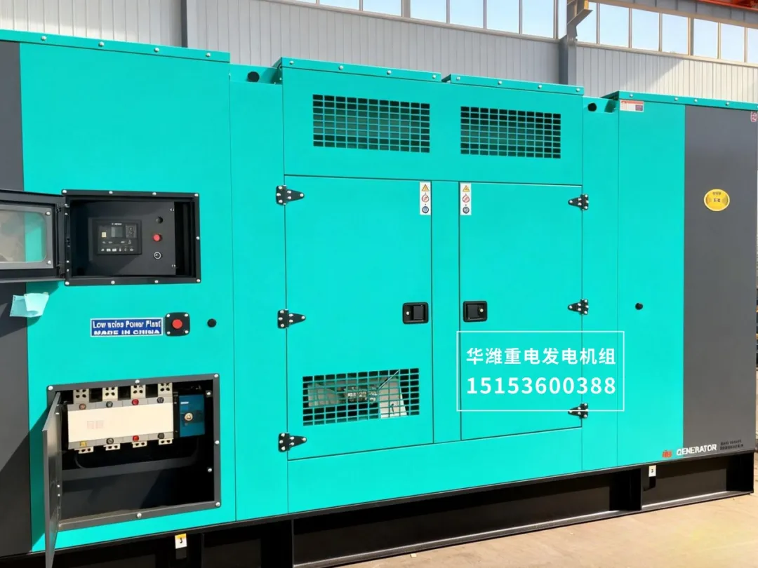 上海系列600KW/750KVA静音发电机组