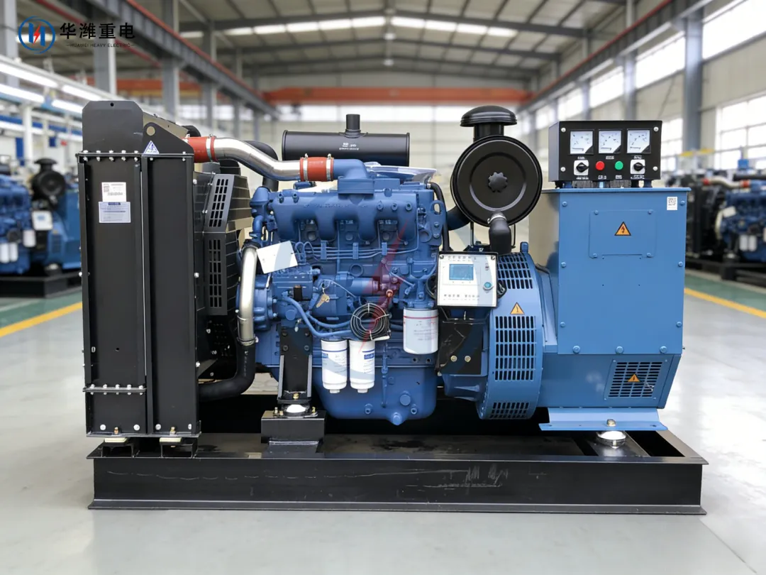 「华潍重电·出品」玉柴80KW发电机组，全场景供电实力派