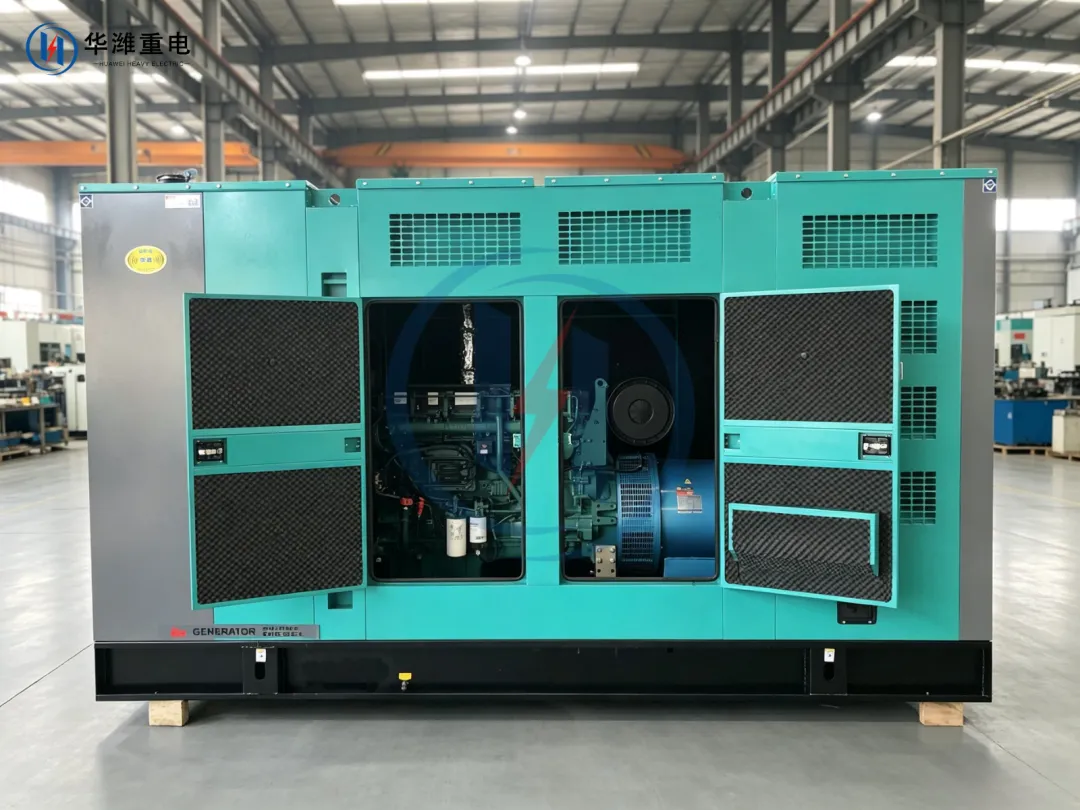「华潍重电·出品」沃尔沃500kW静音发电机组 Volvo Penta Genset
