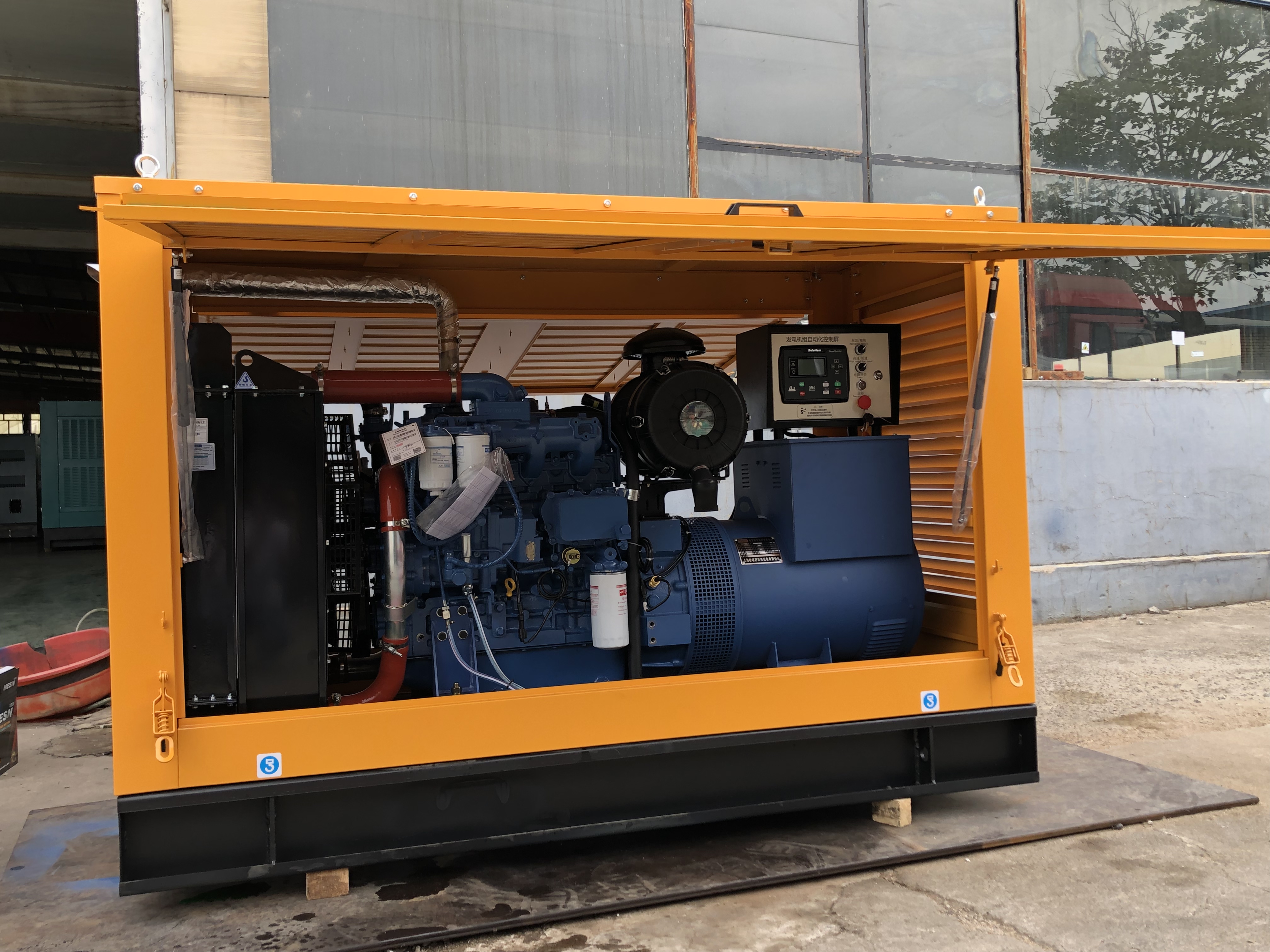 防雨棚机组（内含底座油箱）