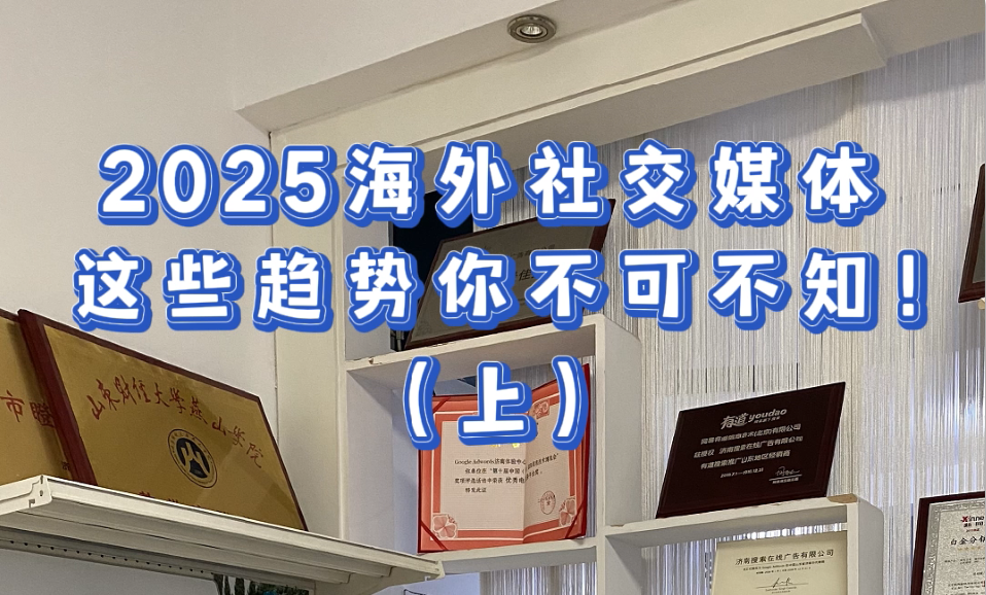 独家揭秘 2025海外社交媒体这些趋势你不可不知！(上)