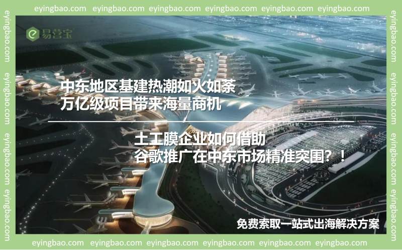 Безумный строительный бум на Ближнем Востоке: как компаниям по производству геотекстиля совершить обгон на вираже с помощью Google Ads?