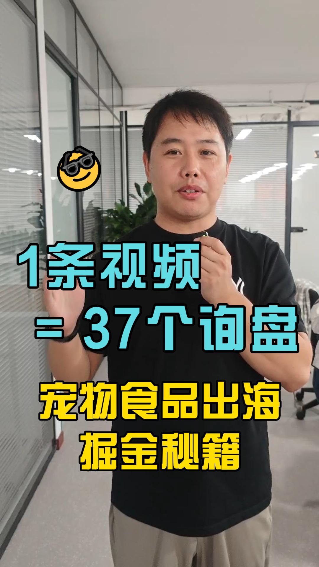 1条视频=37个询盘?宠物食品出海掘金秘籍 1条视频=37个询盘?宠物食品出海掘金秘籍