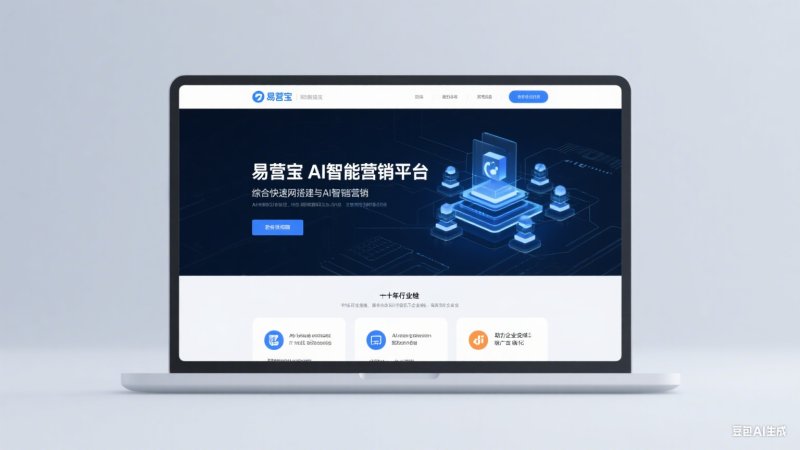 快速网站搭建+AI智能营销=？效果翻倍！