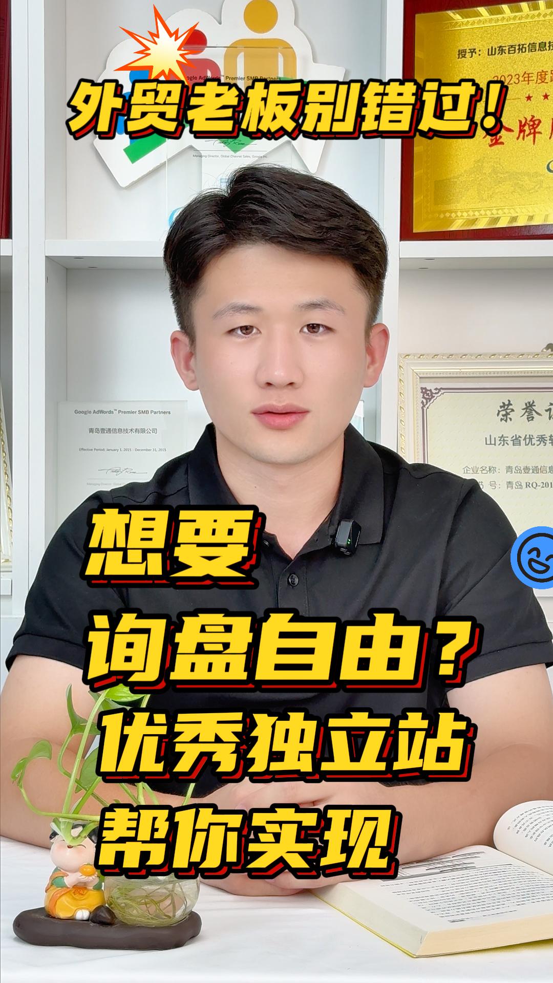 外贸老板别错过！想要询盘自由？优秀独立站帮你实现