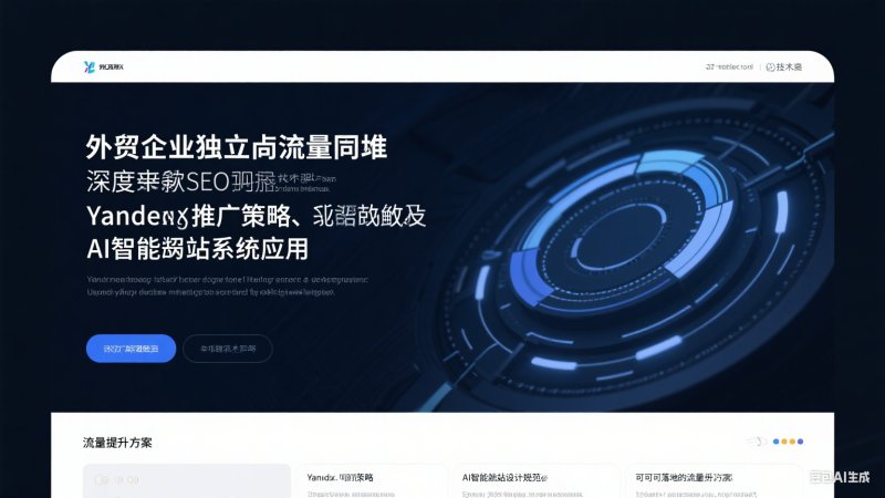 外贸独立站Yandex推广：如何抢占俄罗斯市场？