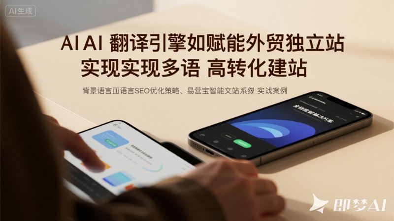 AI翻译引擎：外贸独立站高转化建站新利器！