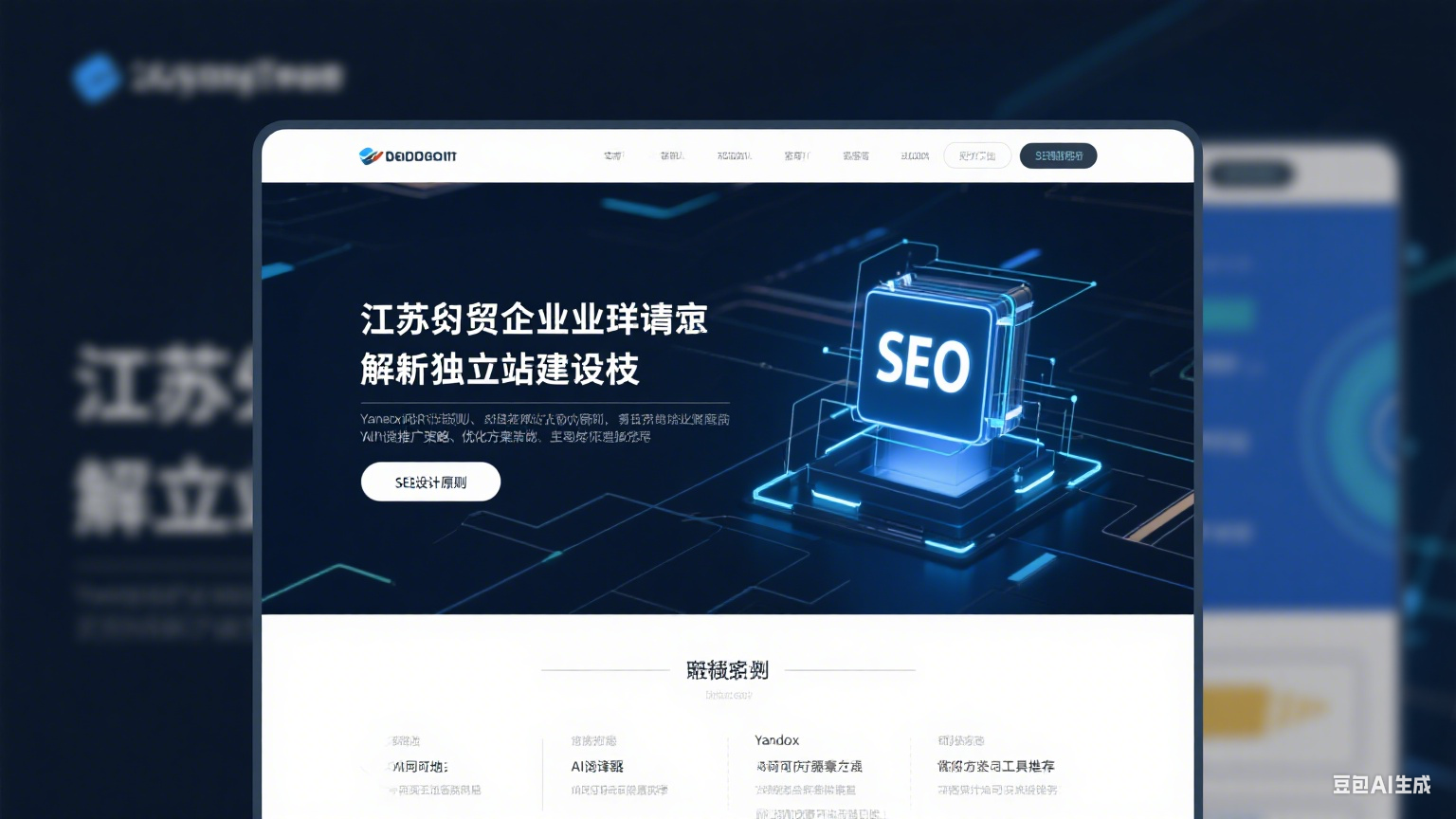 江苏独立站建设：外贸企业必知的SEO优化技术！