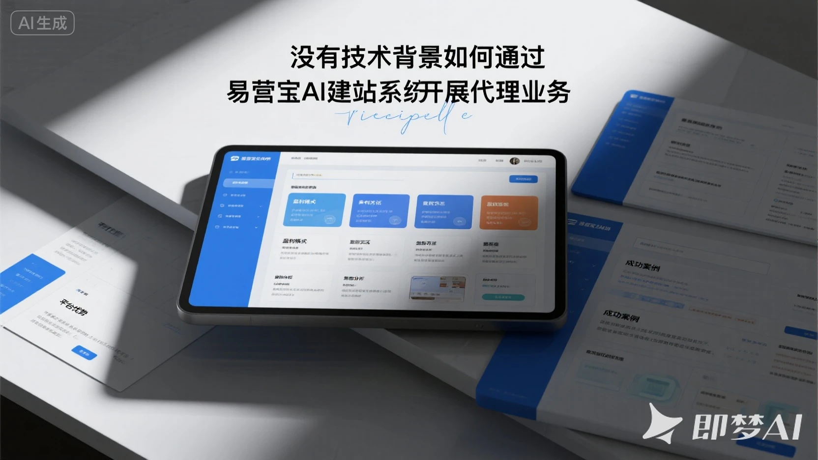 没有技术背景也能做建站代理？揭秘零门槛创业机会