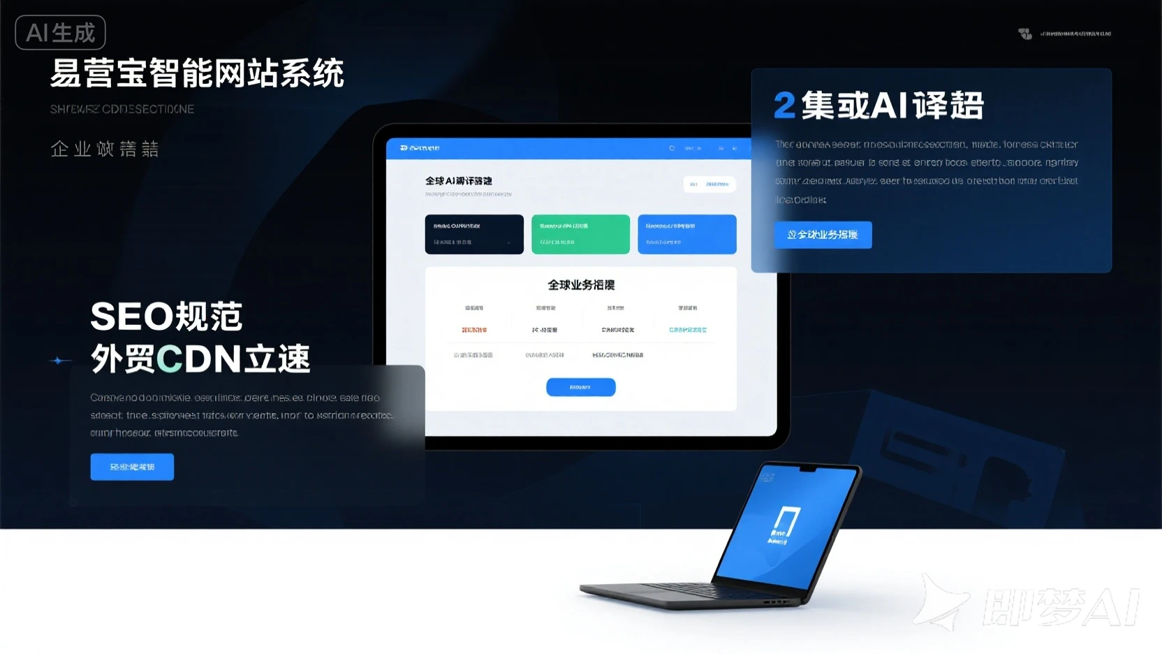 易营宝智能建站系统升级，新增多语言支持功能