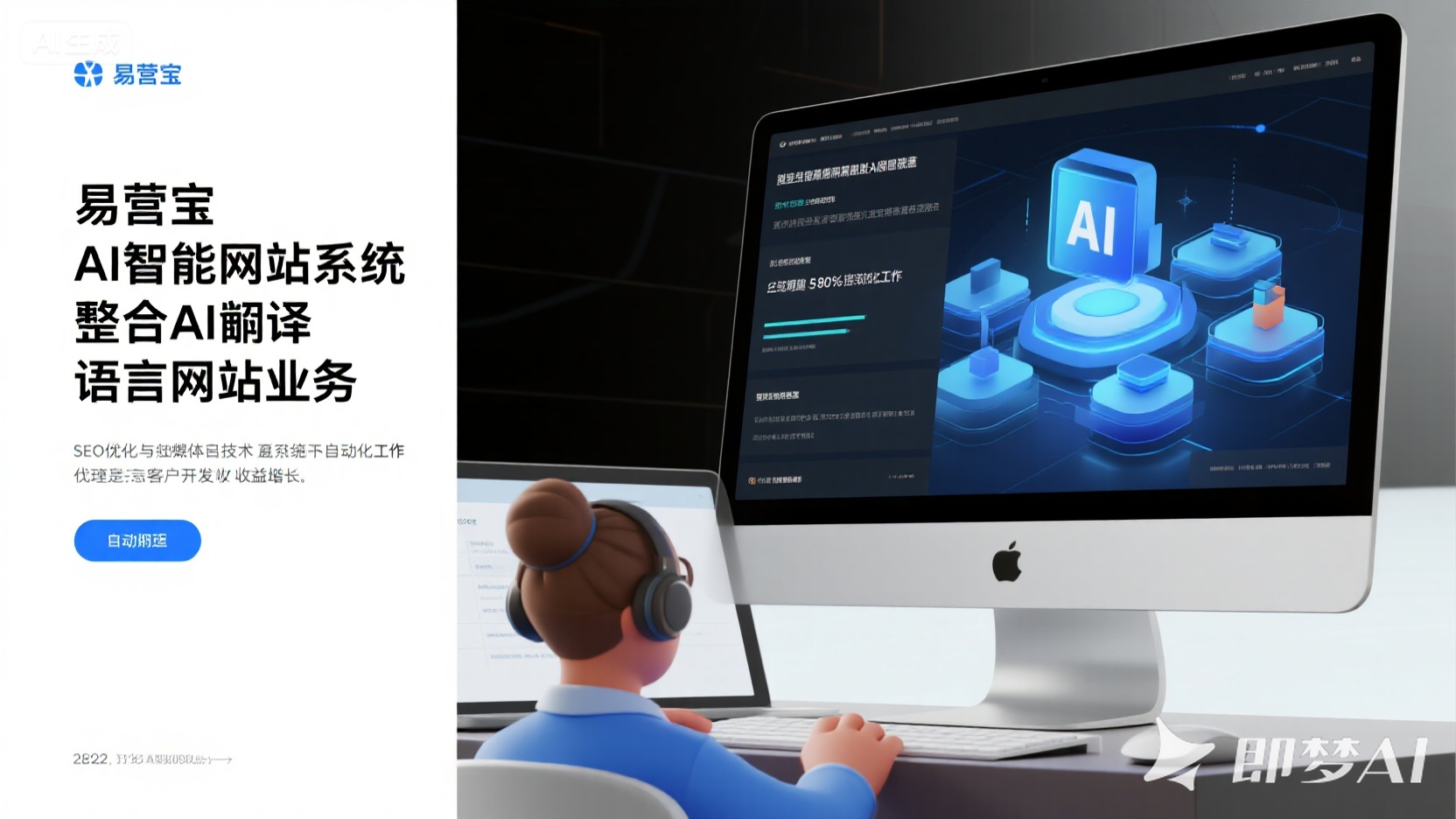 网站建设&SEO：AI智能系统如何帮你节省80%运营成本