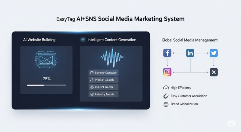 AI+SNS Social-Media-Marketing-System