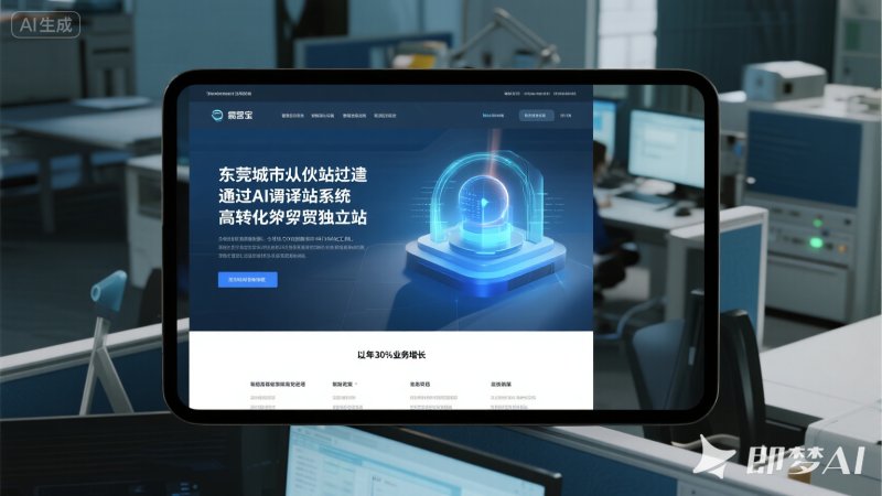 东莞城市合伙人必看：易营宝智能建站如何助力外贸独立站腾飞？
